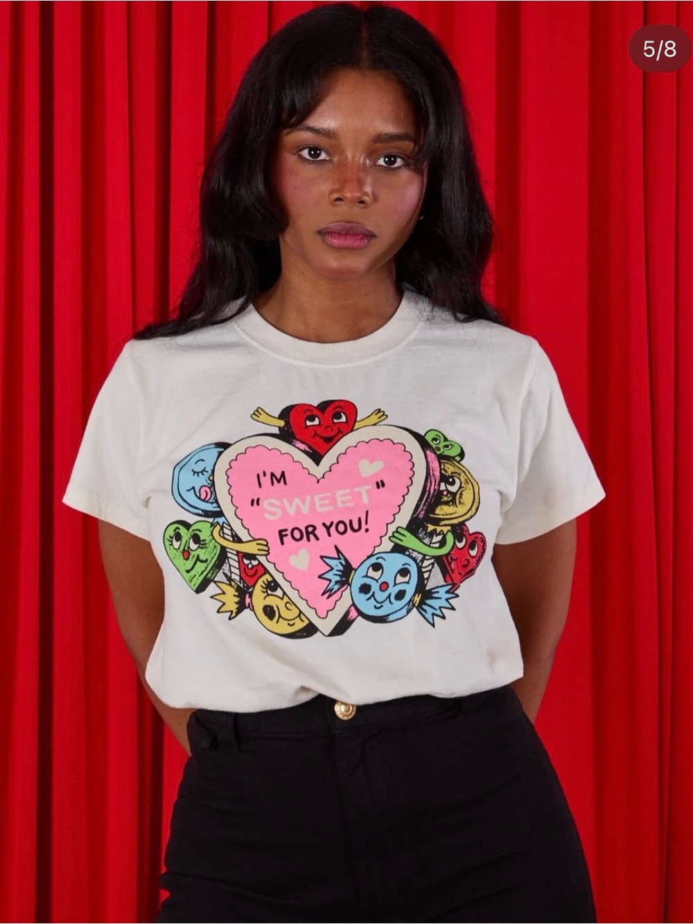 Big Bud Press Valentine’s Day collection “I’m sweet for you!” Graphic Tee